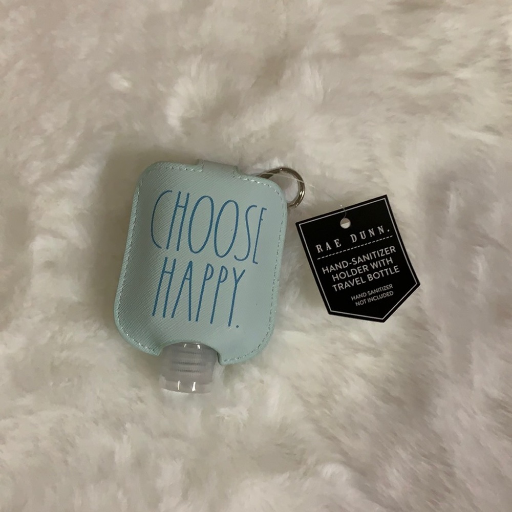 Rae Dunn Hand Sanitizer Holder “Choose Happy”